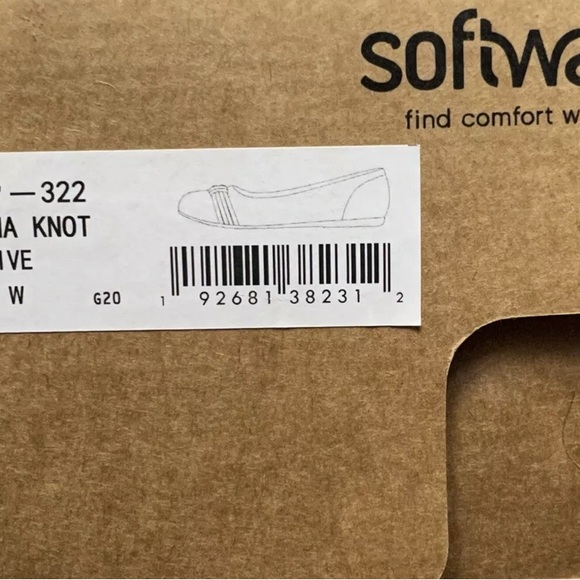 Softwalk Womens Sonoma Knot Flat Olive Size 10.5Wide - Picture 6 of 6
